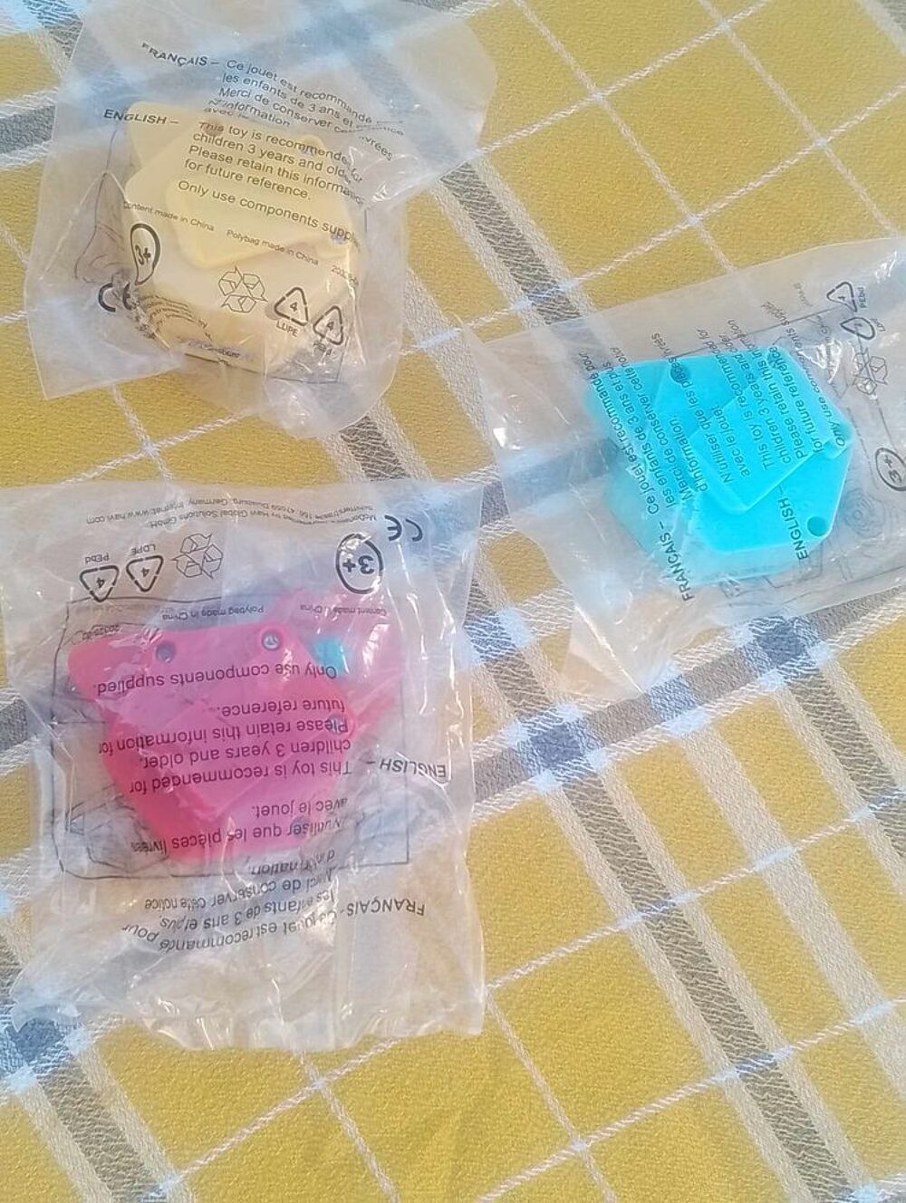 Lot de 3 Toupies "Beyblade" : Collection Mc Donald's - Neuf Jeux / jouets