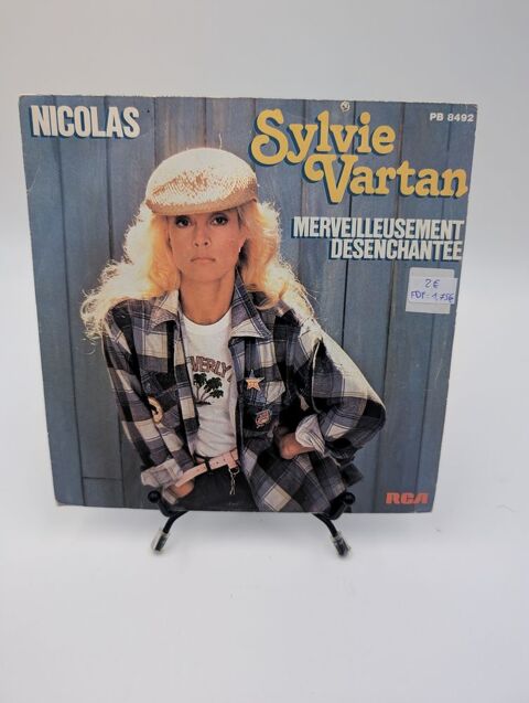 Vinyle 45 tours Sylvie Vartan : Merveilleusement D�senchant� 2 Vulbens (74)