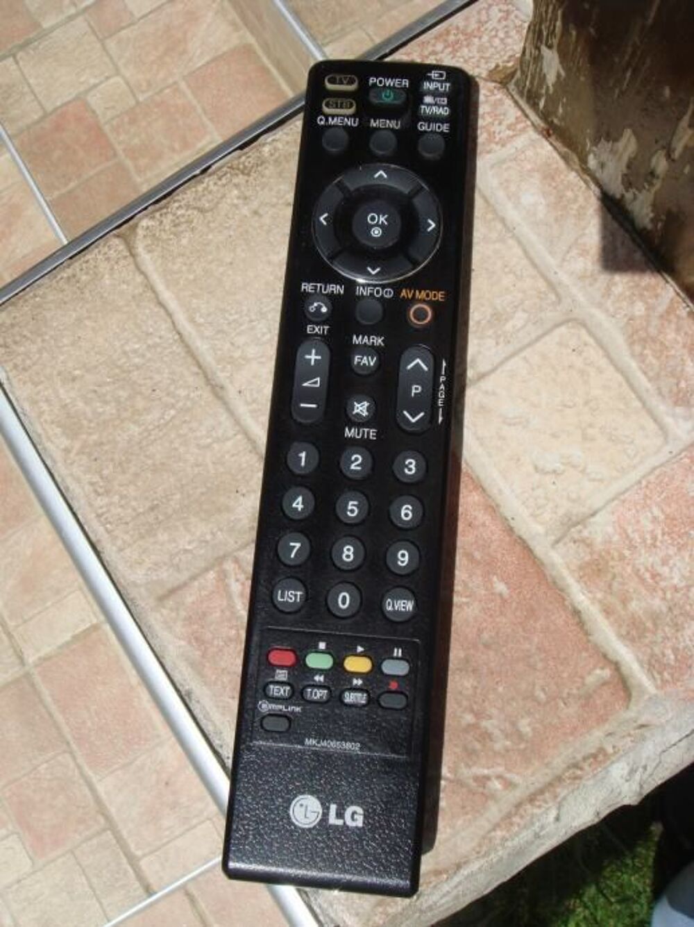 T&eacute;l&eacute;commande TV LG Photos/Video/TV