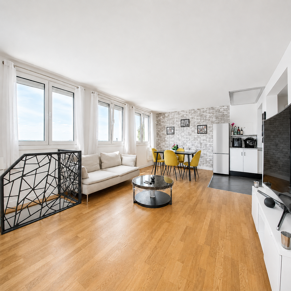 Vente Appartement T2 RÉNOVÉ 51 m² TERRASSE 8 m² SOUPLEX 11,60 m² VUE MARNE PAR Chennevières-sur-marne