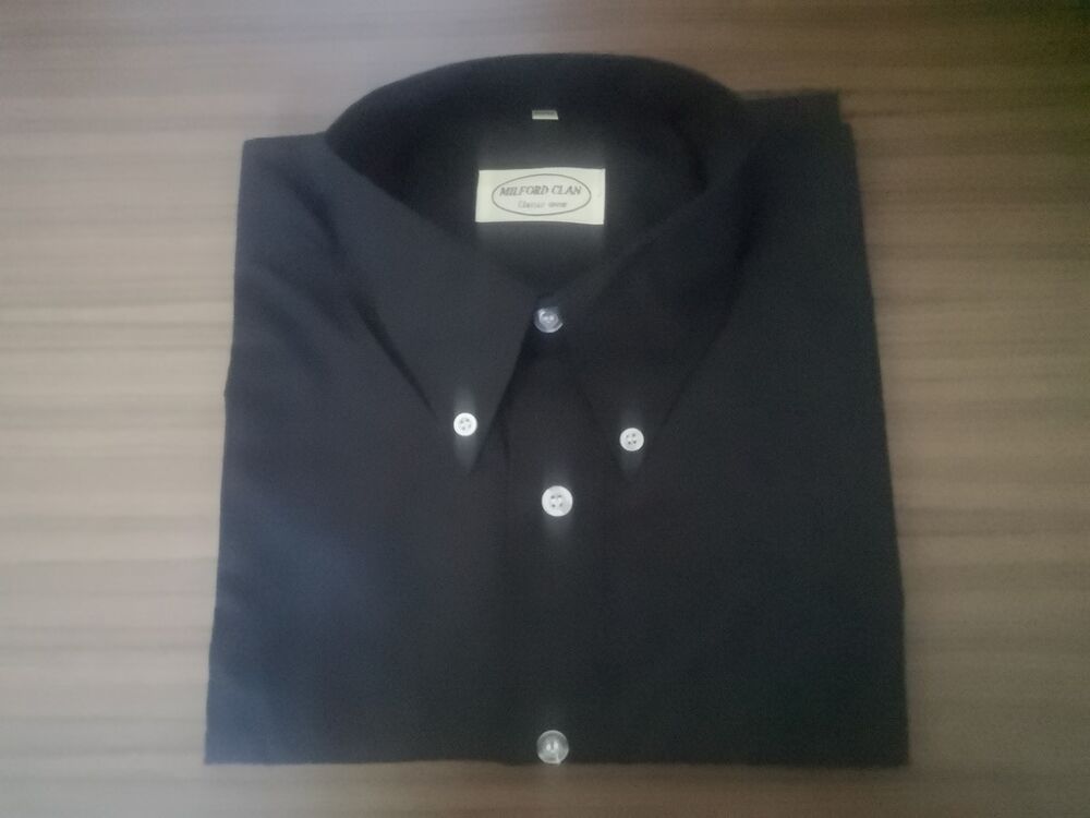 Chemisette Noire Milford Clan Homme Vêtements