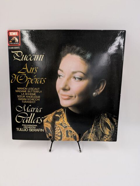 Vinyle 33 tours Puccini : Airs d'Op�ras (Maria Callas)  12 Vulbens (74)