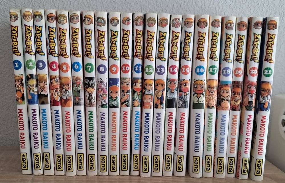Mangas Zatchbell Livres et BD