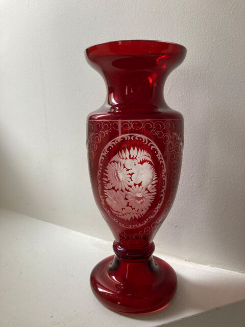 Vase de bohême en cristal Paris 12 (75)