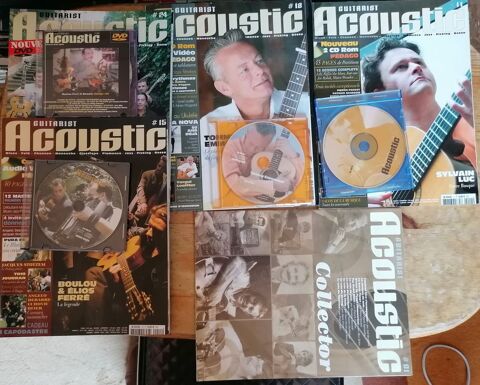 magazines ACOUSTIC (guitare) avec cd
0 Leers (59)