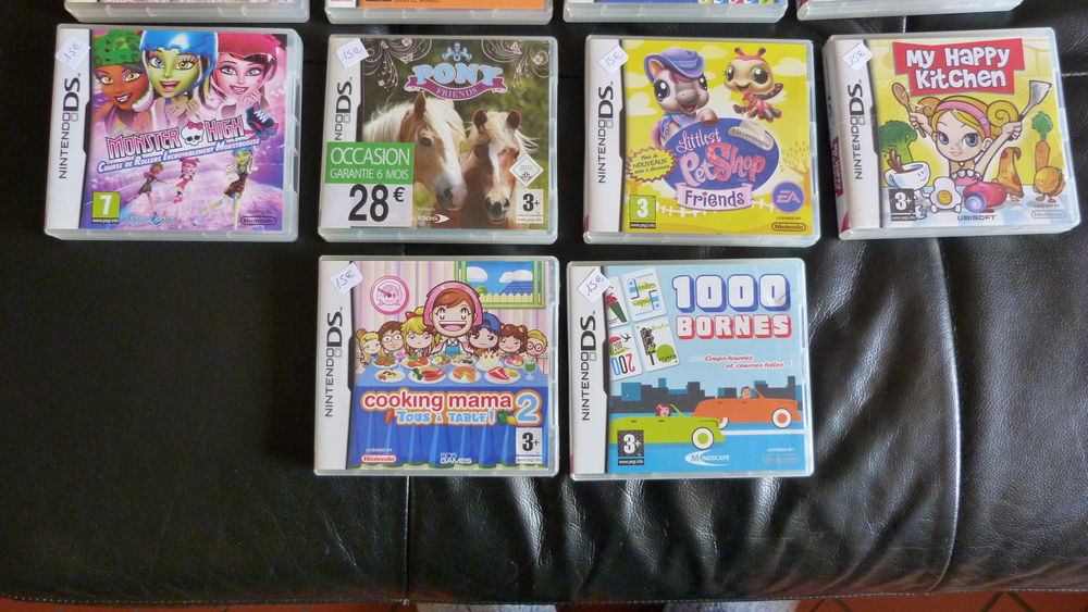 JEUX DE DS NINTENDO COMPLET (BOITE D ORIGINE + NOTICE) Consoles et jeux vidéos