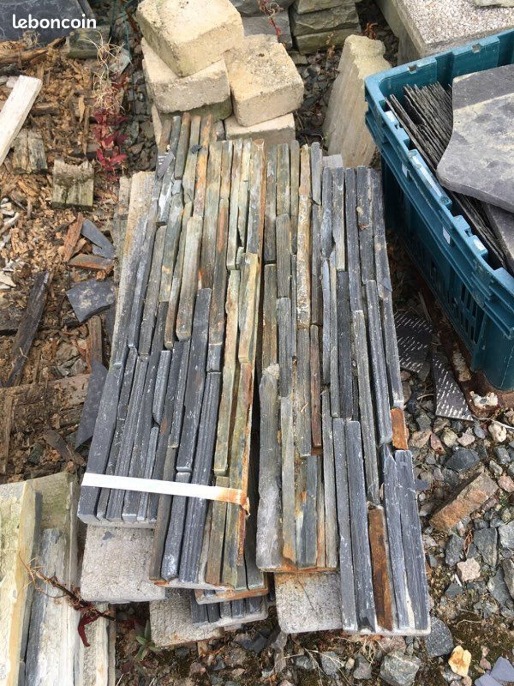 Parement d'ardoise Bricolage