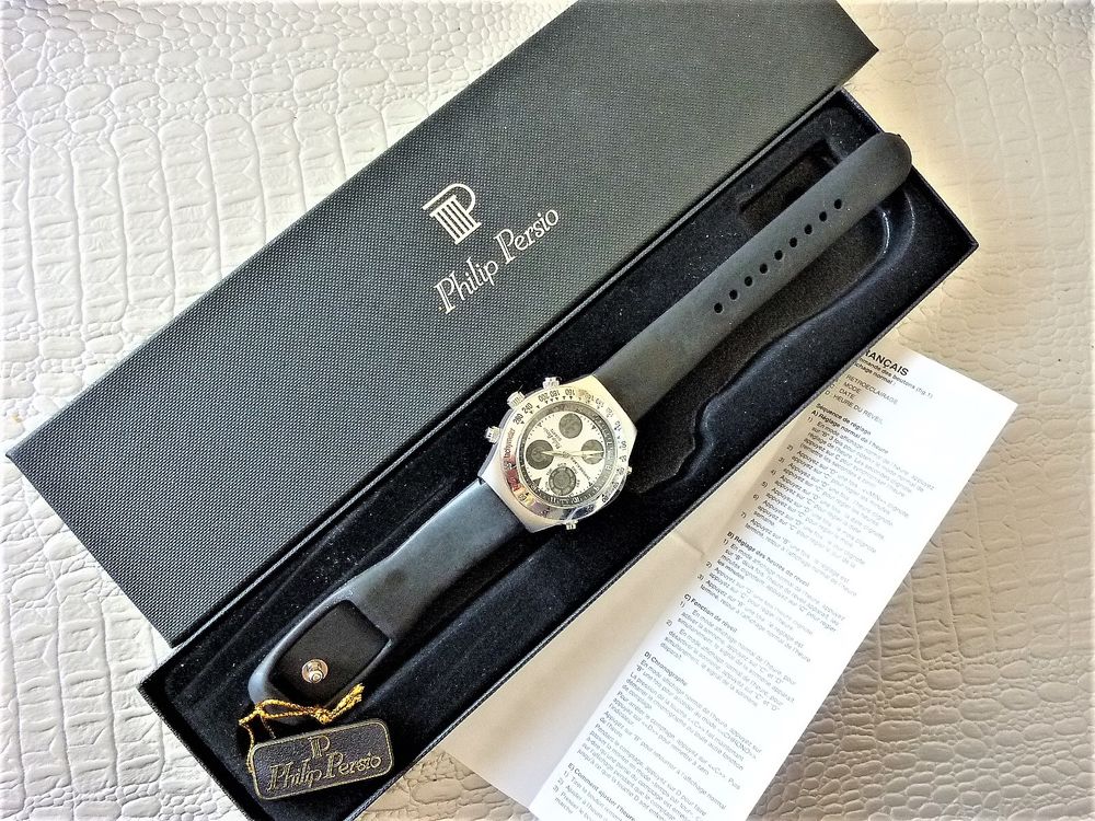 PHILIP PERSIO montre multifonctions &eacute;dition limit&eacute;e 2010 Bijoux et montres