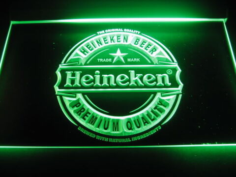 Enseigne lumineuse Heineken 40 Nancy (54)