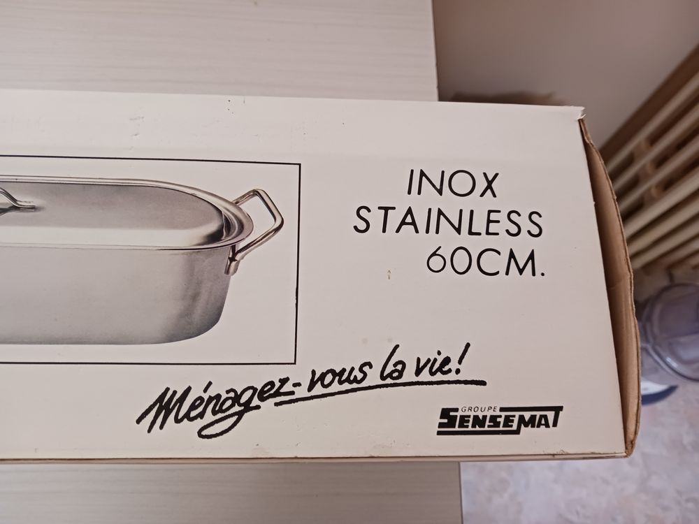 Poissonni&egrave;re Inox 60 cm Cuisine