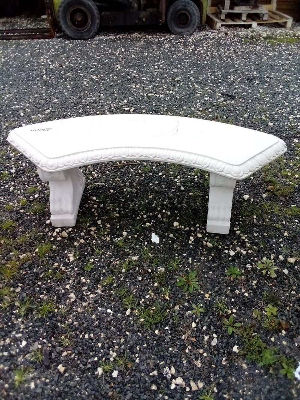 Banc en pierre Décoration