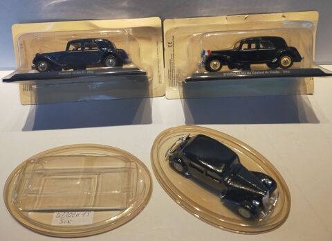 lot de 3 miniatures Citro�n Traction 15 SIX
20 Mirecourt (88)