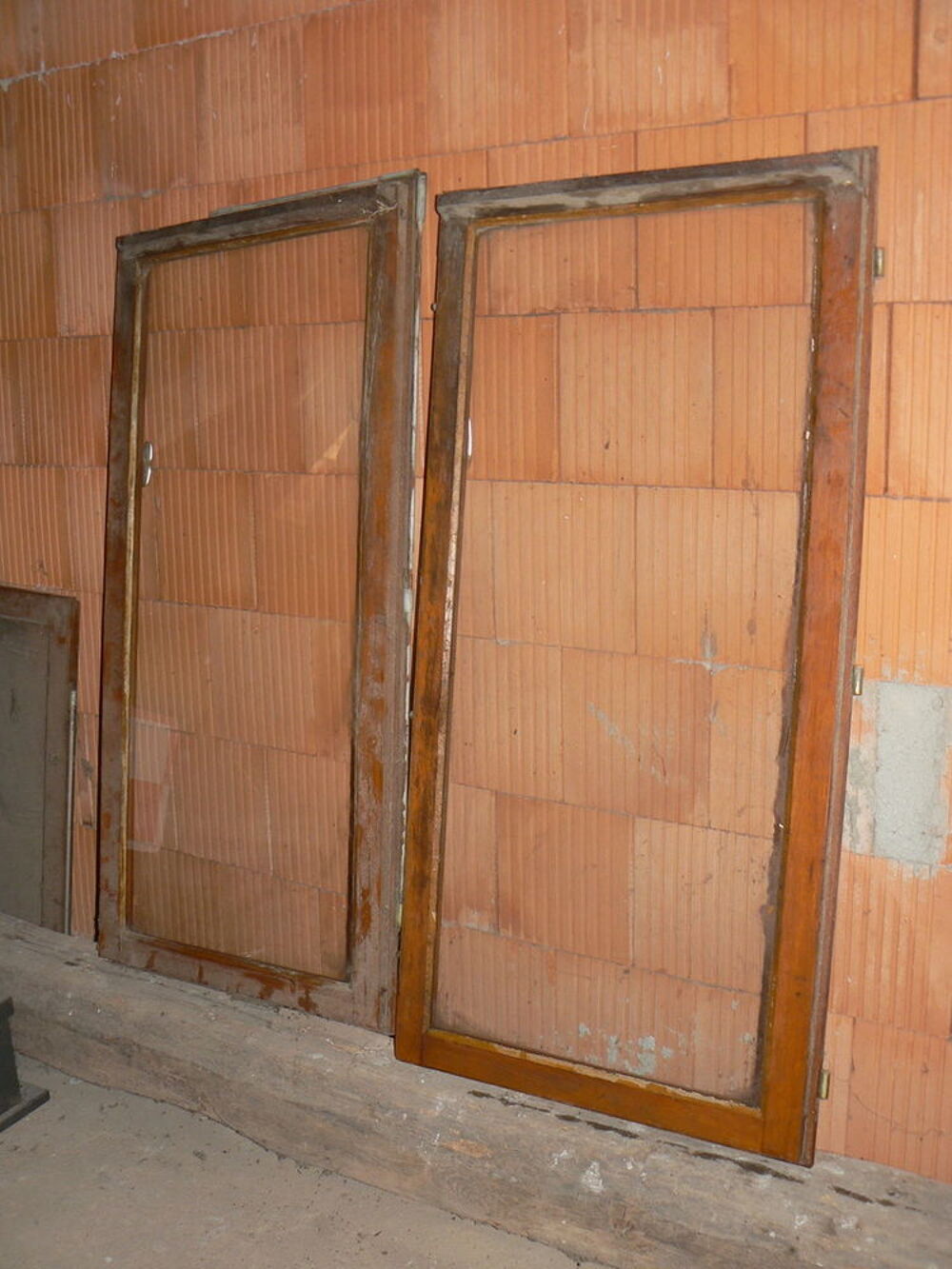 3 fen&ecirc;tres anciennes (2 grandes et 1 petite) Bricolage