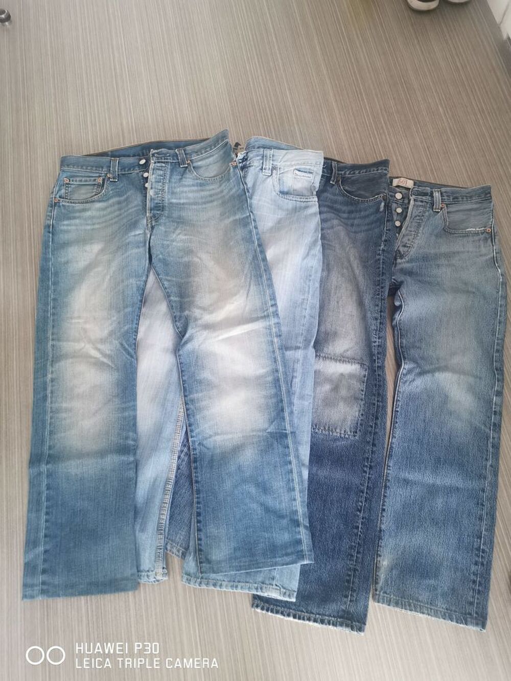 Le Jean - 3 Levi's 501 et 1 C&eacute;lio Vêtements