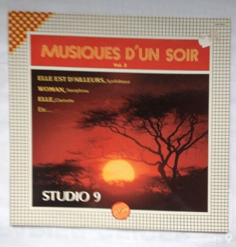 33 tours vinyle musiques d'un soir vol.2 studio 9 Achenheim (67)