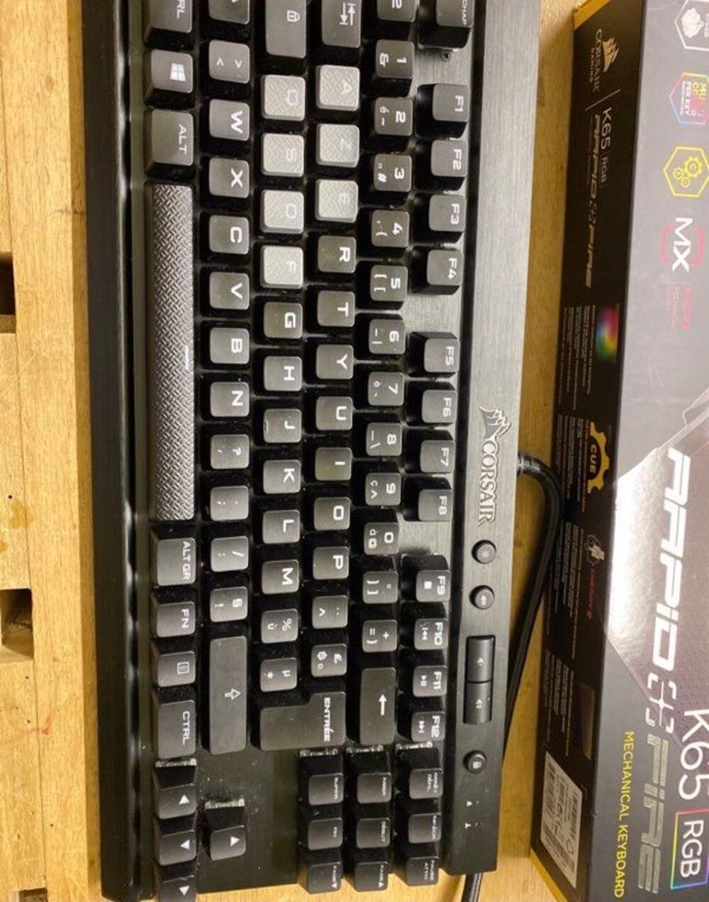 clavier corsair K65 RAPIDFIRE Matériel informatique