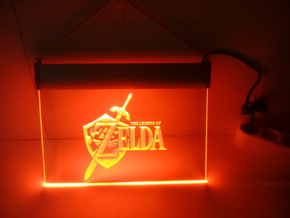 Enseigne lumineuse The Legend of Zelda
Consoles et jeux vidéos
