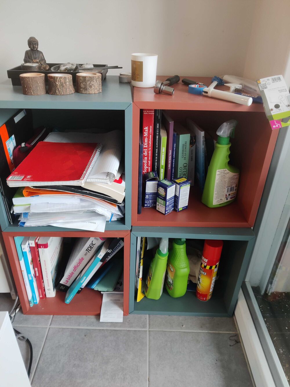 Rangement Eket Ikea cube Meubles