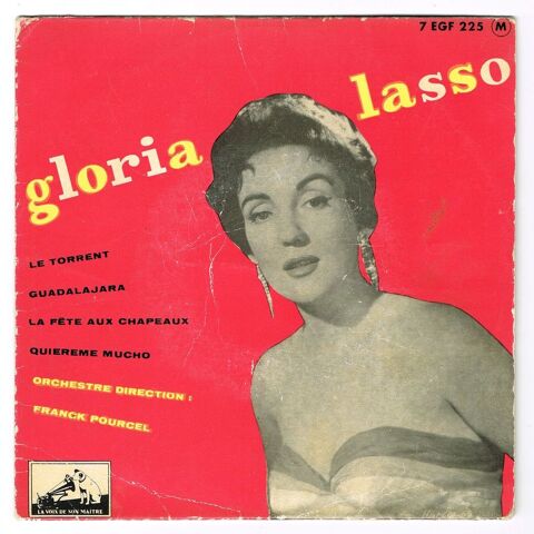GLORIA LASSO -45t EP- LE TORRENT - LA F�TE AUX CHAPEAUX-1956 2 Tourcoing (59)