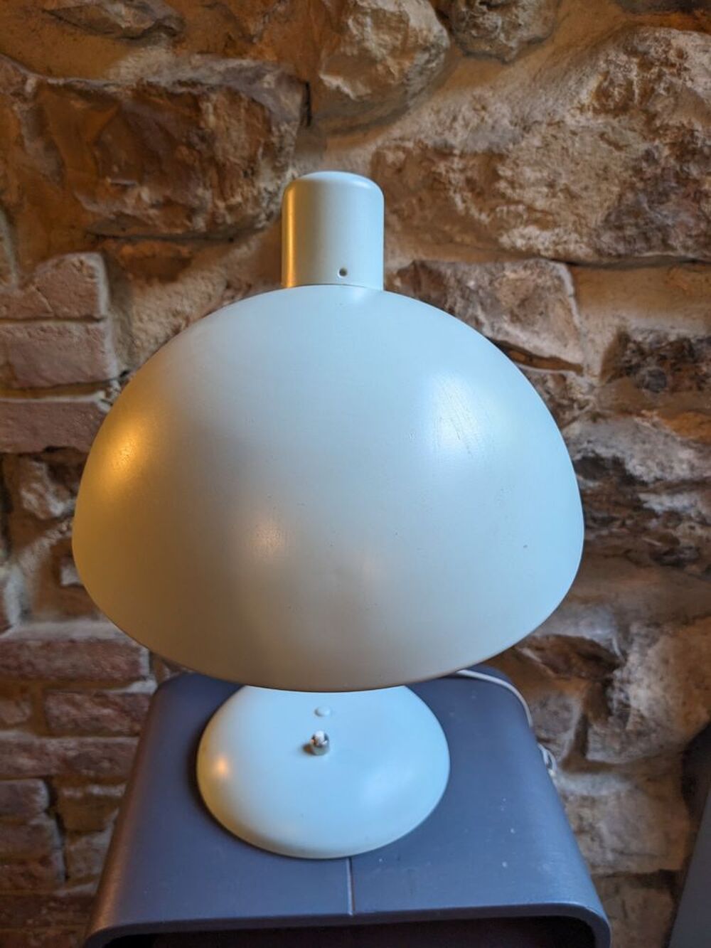 Lampe DELL art d&eacute;co vintage 1950 en tres bon &eacute;tat de bureau Décoration