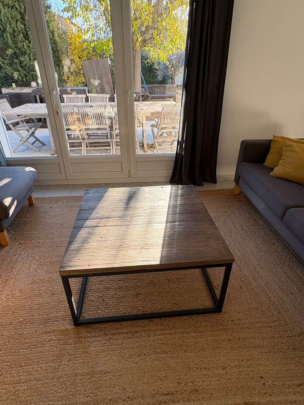 Table basse salon type industriel Meubles