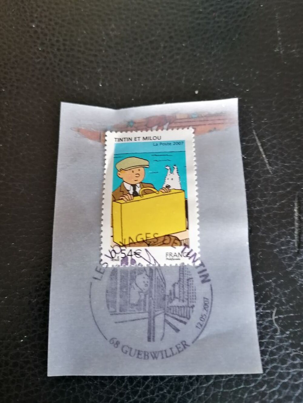 Timbre Tintin et Milou 