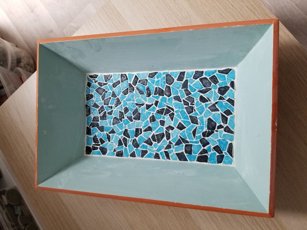Plateaux en mosa&iuml;que Décoration