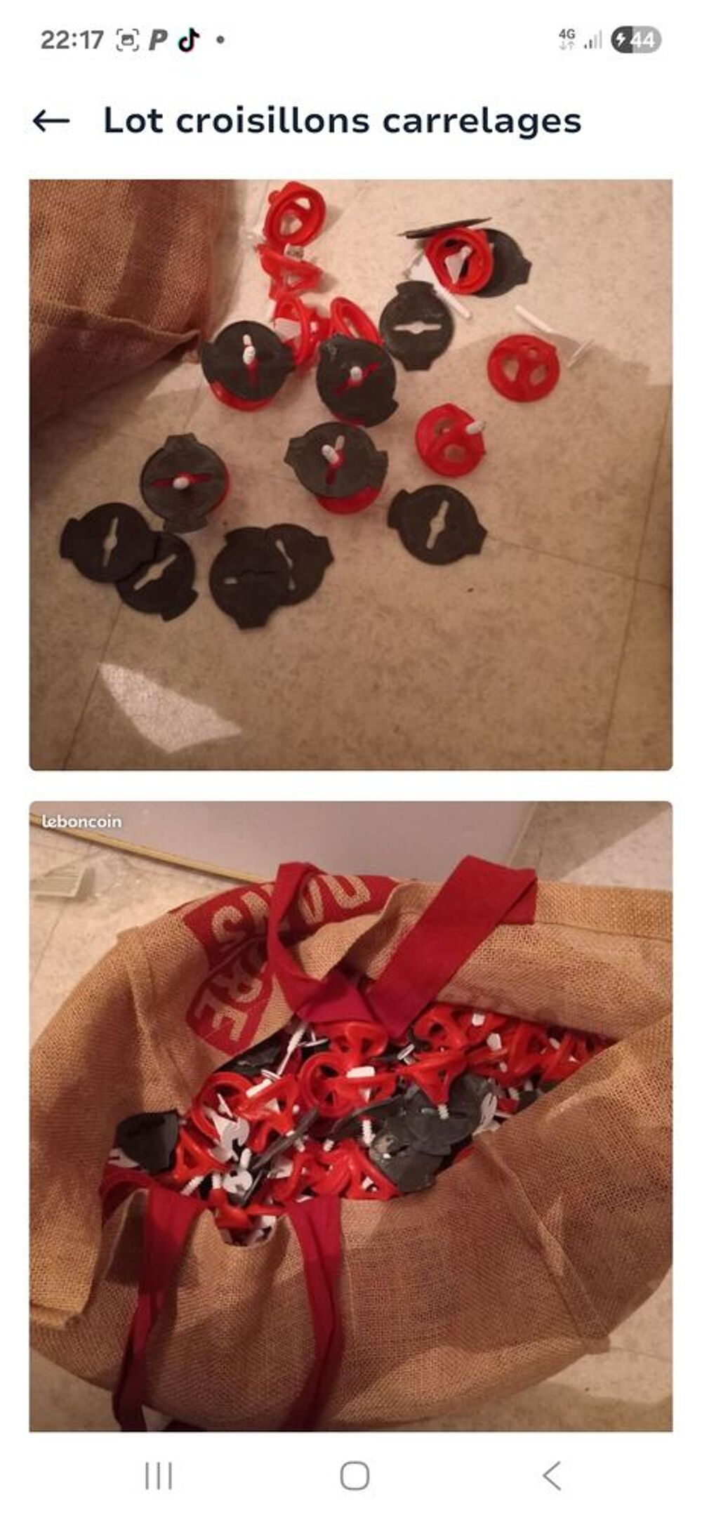 Lot de croisillons Bricolage
