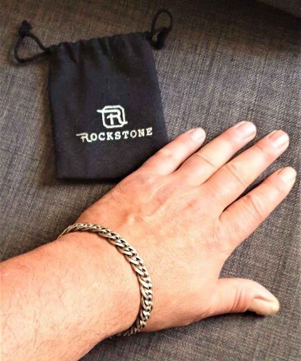Bracelet Rockstone en argent Bijoux et montres