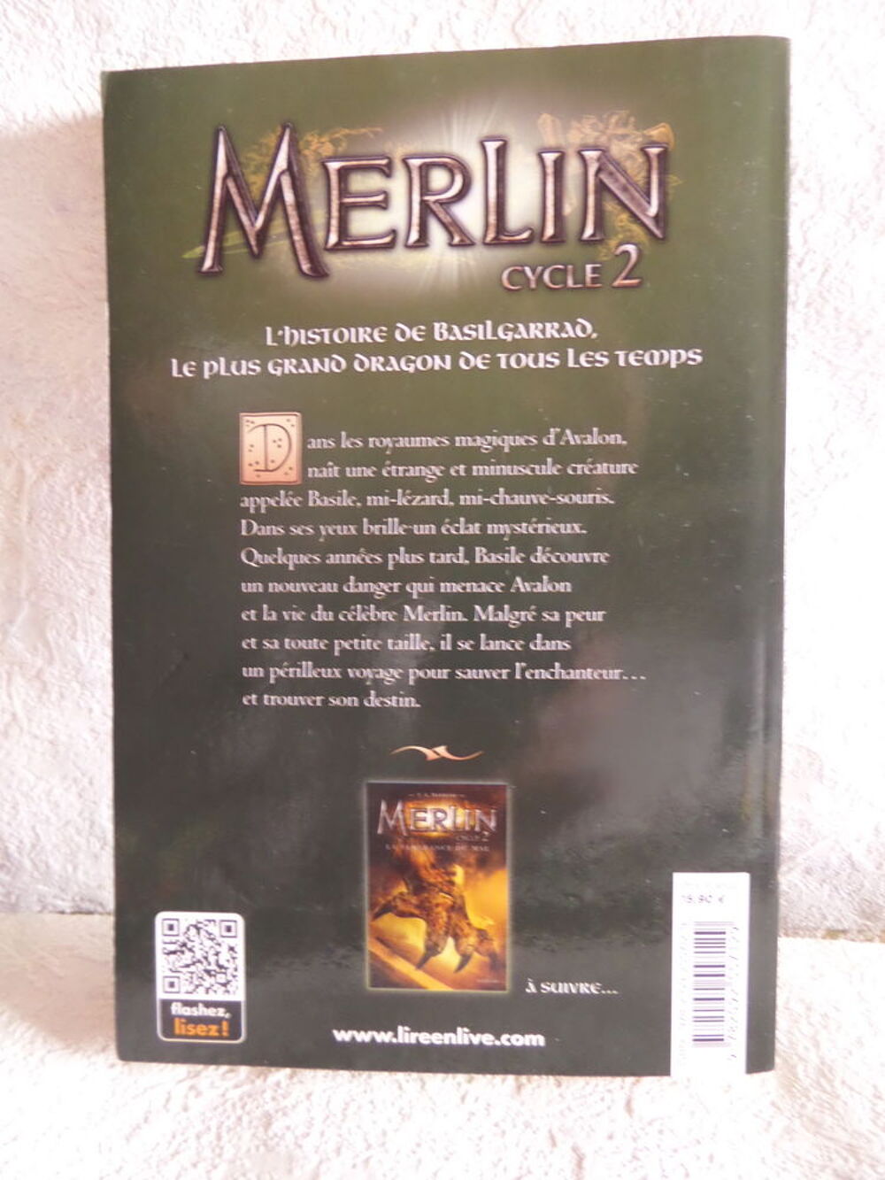 Merlin - cycle 2 Tome 1 : le dragon d'Avalon il y as 6 vol Livres et BD