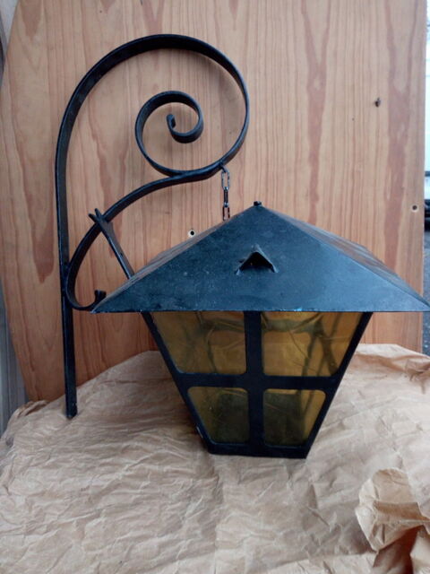 Applique lanterne en fer forg 50 Maxville (54)