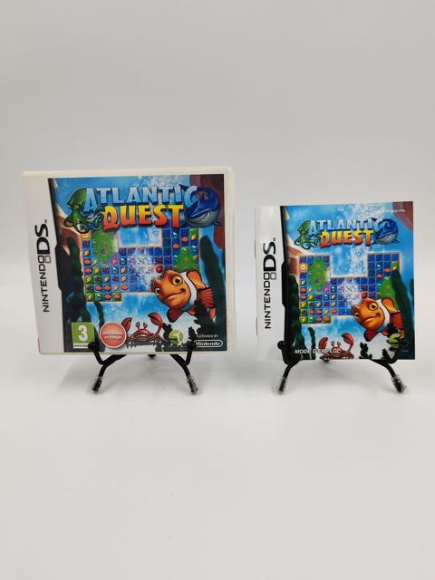 Jeu Nintendo DS Atlantic Quest en boite, complet 11 Vulbens (74)
