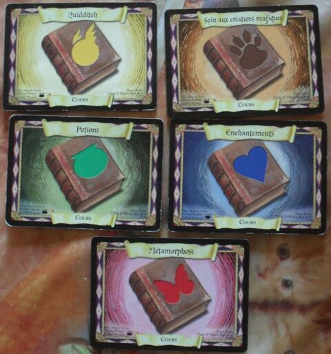 5 Cartes Harry Potter Fran�aise Warner Bros 2001 TradingCard 10 Montreuil (93)