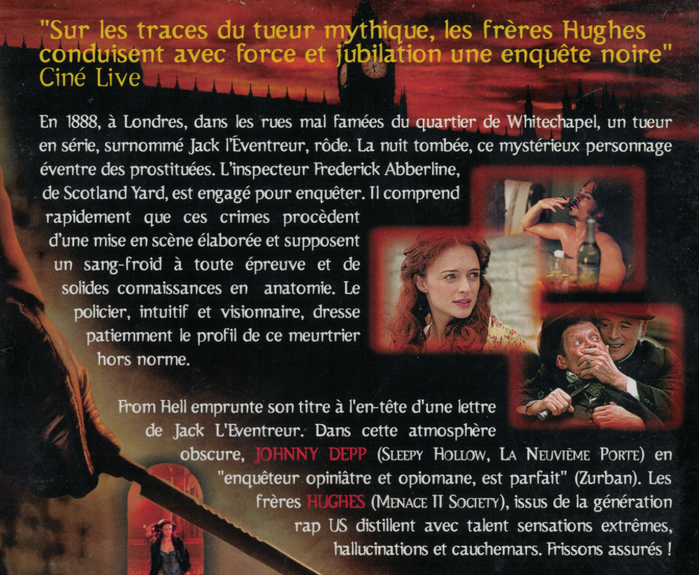 TRUE DETECTIVE saison 1. From Hell DVD et blu-ray