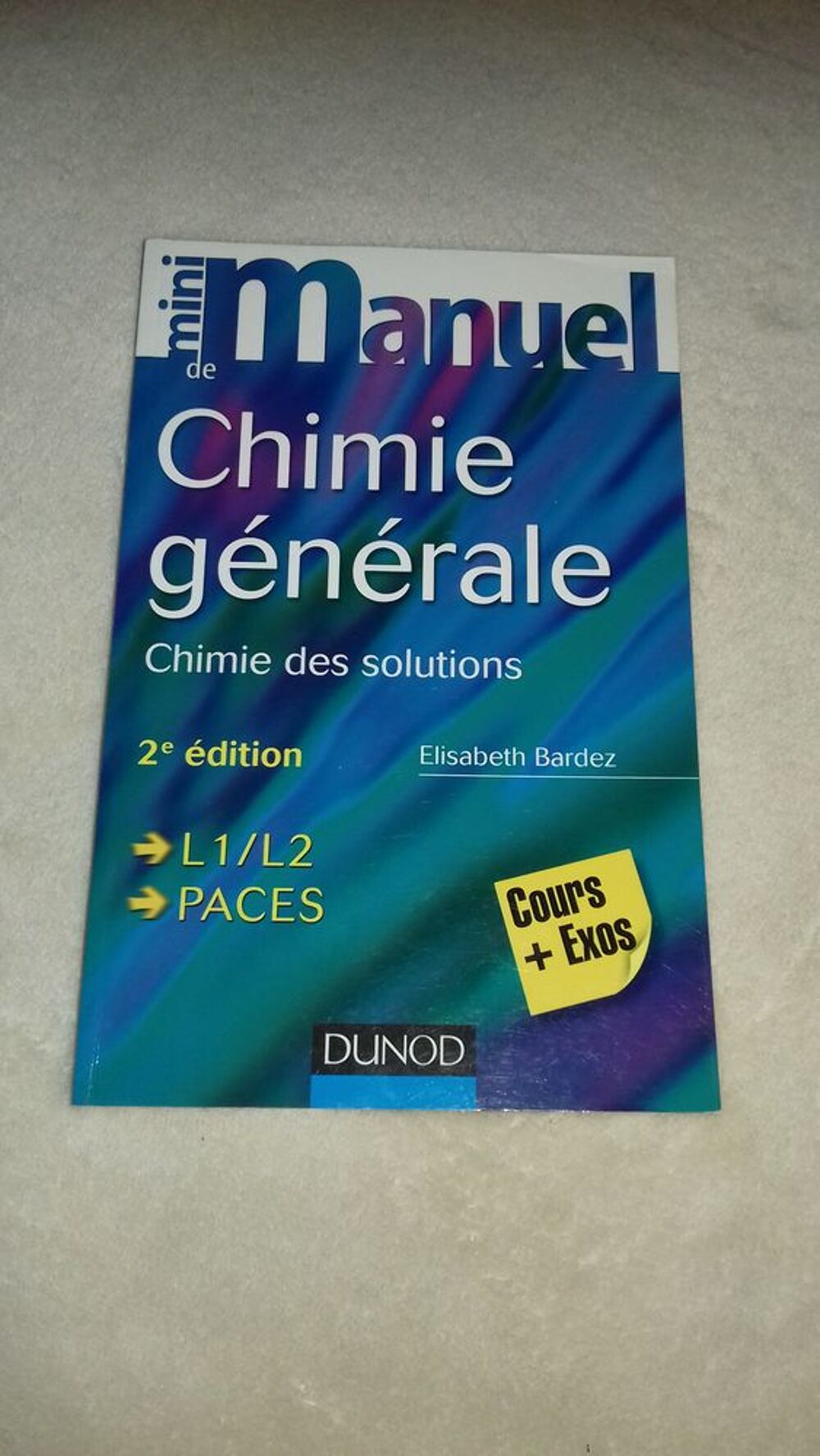 mini manuel de chimie g&eacute;n&eacute;rale Livres et BD