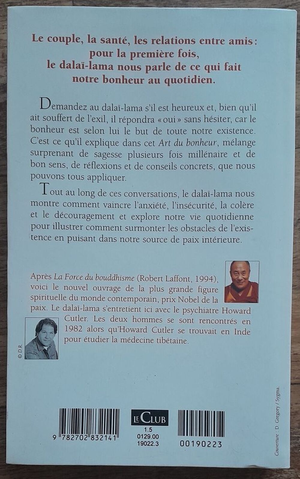 L'Art du Bonheur - Sa Saint&eacute;t&eacute; le Dala&iuml;-Lama Livres et BD