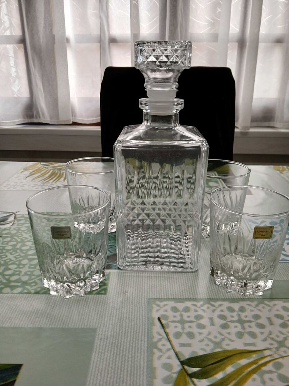service &agrave; whisky Décoration
