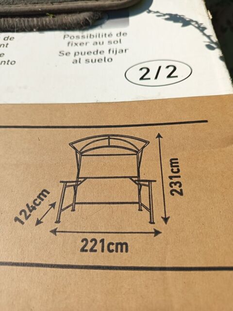 Pergola et abri de barbecue neuf 140 Étampes (91)