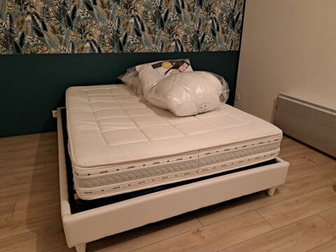 Ensemble de cadre de lit, sommier et matelas 150 Mouzillon (44)