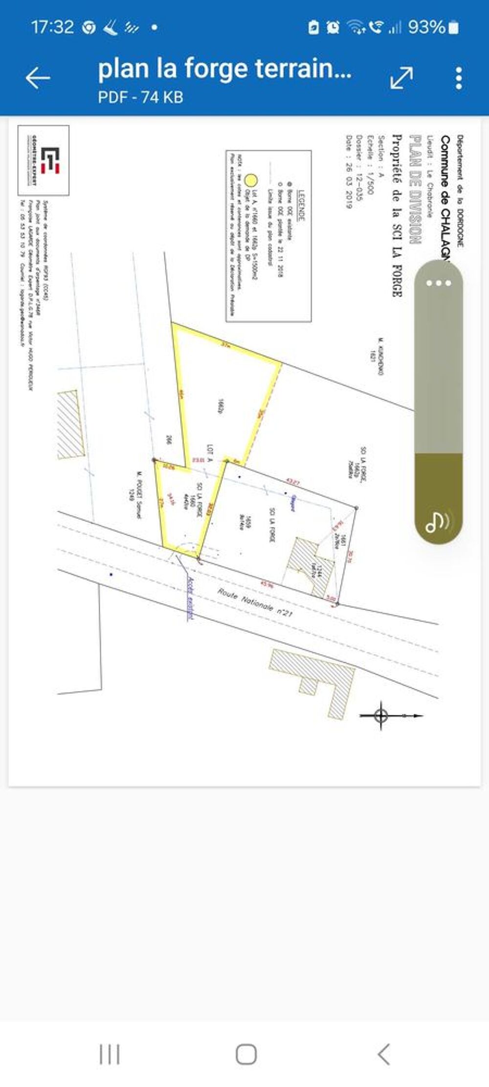 Vente Terrain terrain 8000 m2 NC 700 stères de bois sur pied Périgueux