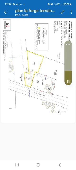  Terrain � vendre 8000 m� P�rigueux
