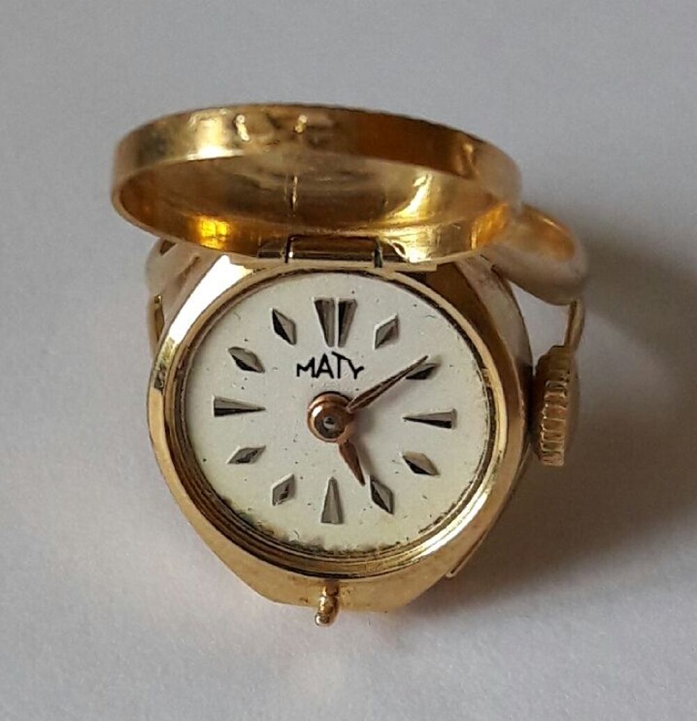 Bague-montre m&eacute;canique Maty Bijoux et montres