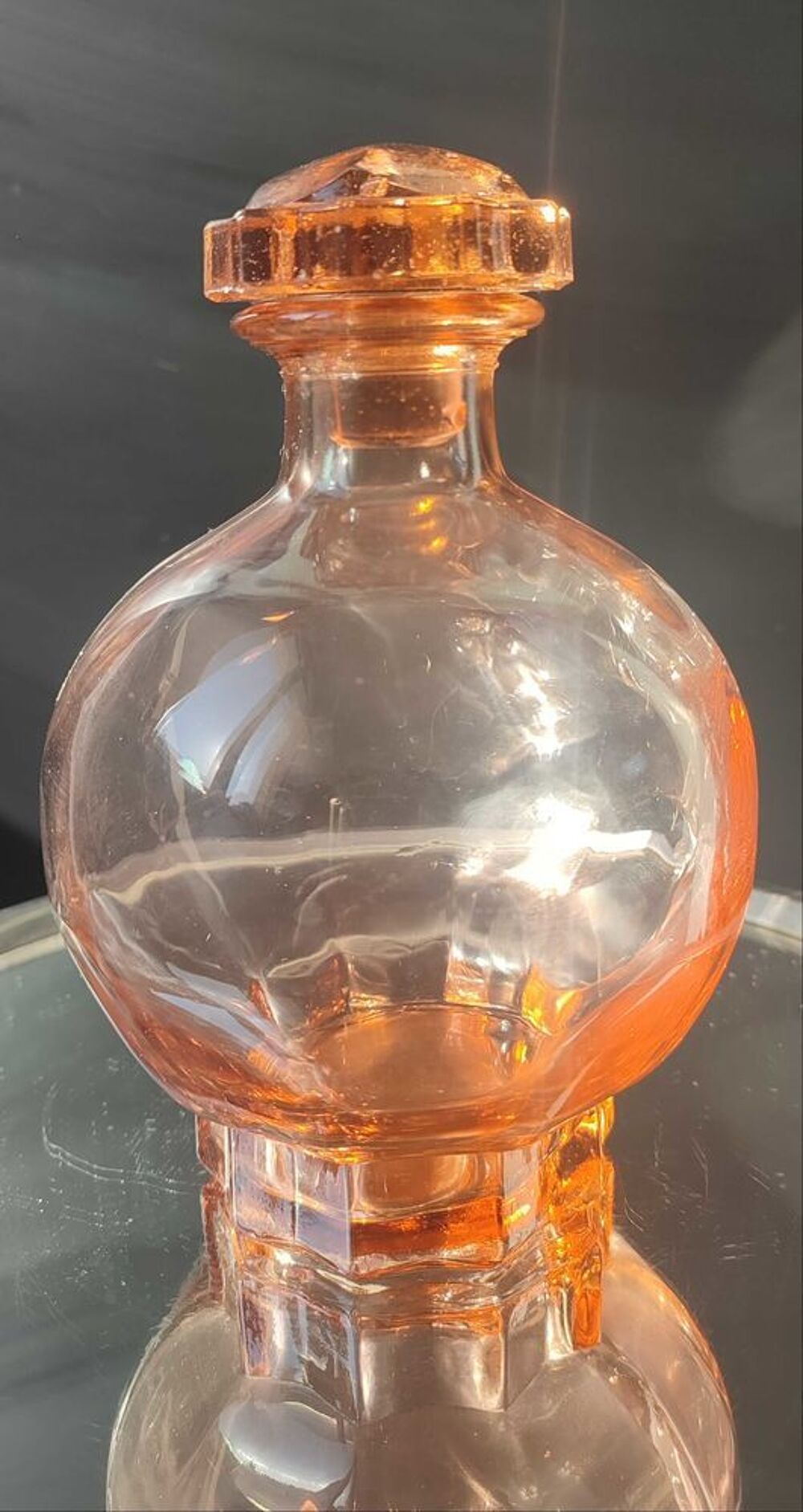 Carafe+Art+D&eacute;co+Verre+Rosaline+(1930-1940) 
