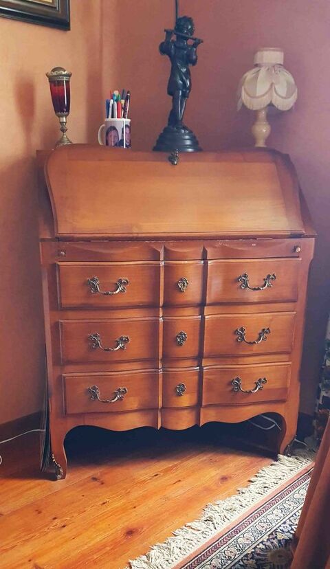 Beau bureau merisier massif 75 Port-des-Barques (17)