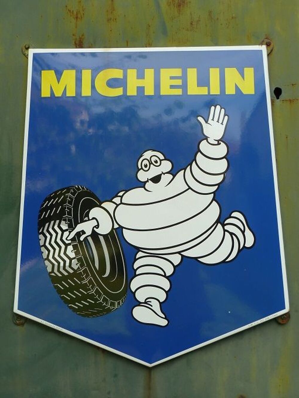 Plaque &eacute;maill&eacute;e MICHELIN 