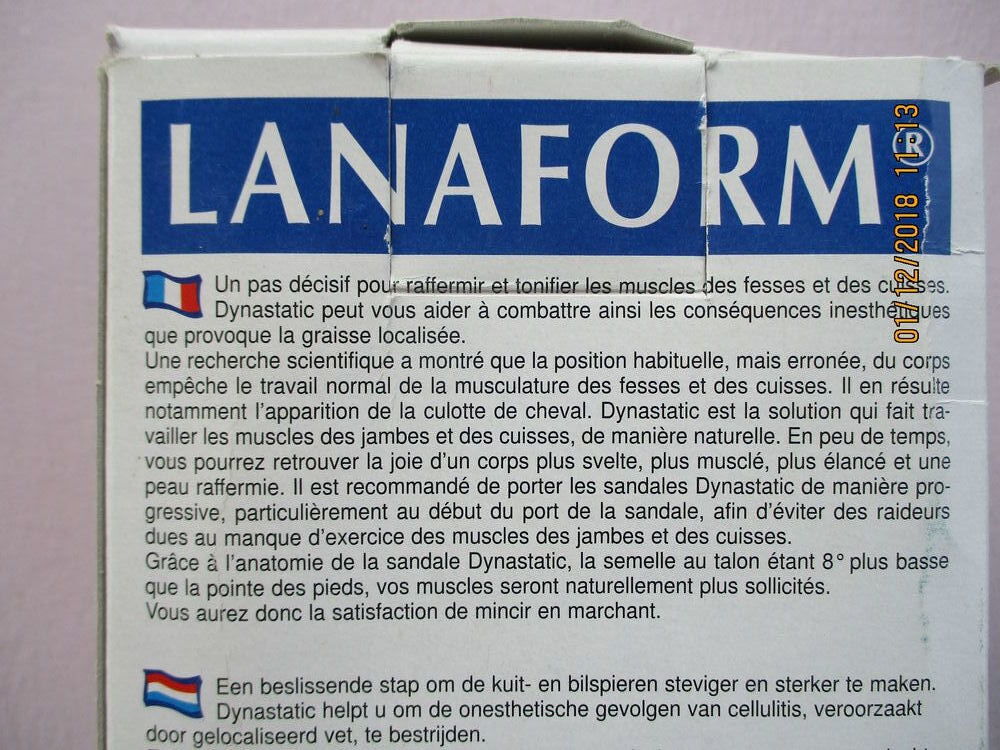 Sandales bois-cuir LANAFORM . Chaussures