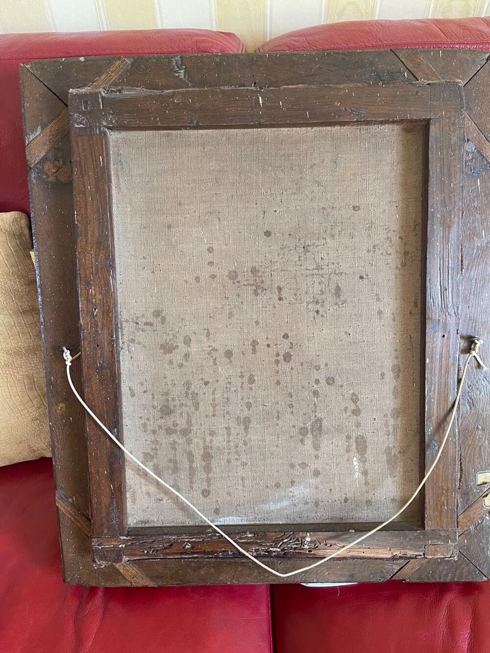 Tableau et cadre en bois ancien Décoration