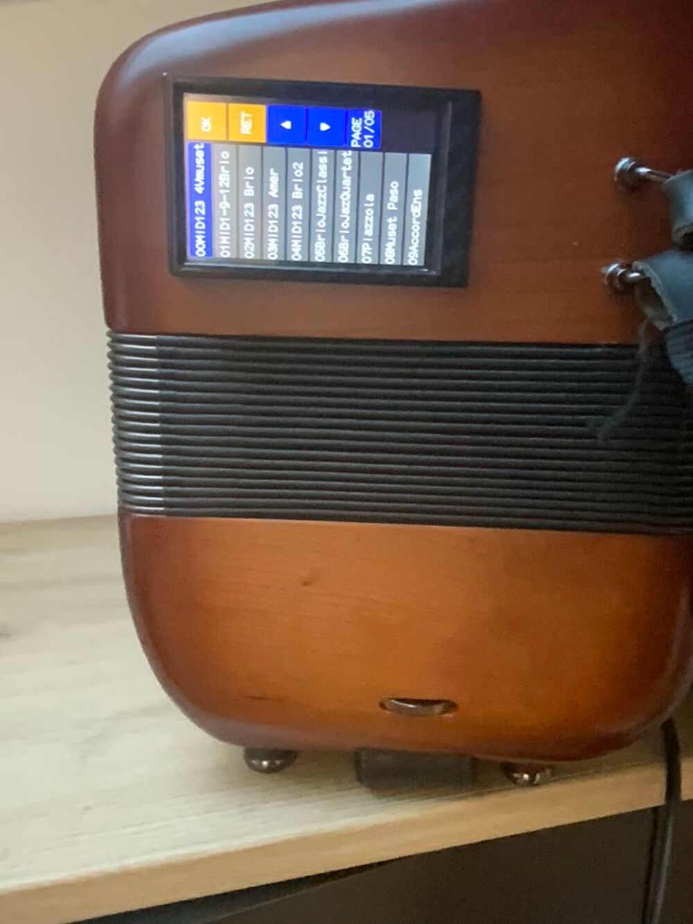 accord&eacute;on Le Brio 3D acoustique et num&eacute;rique limex MPRX Instruments de musique