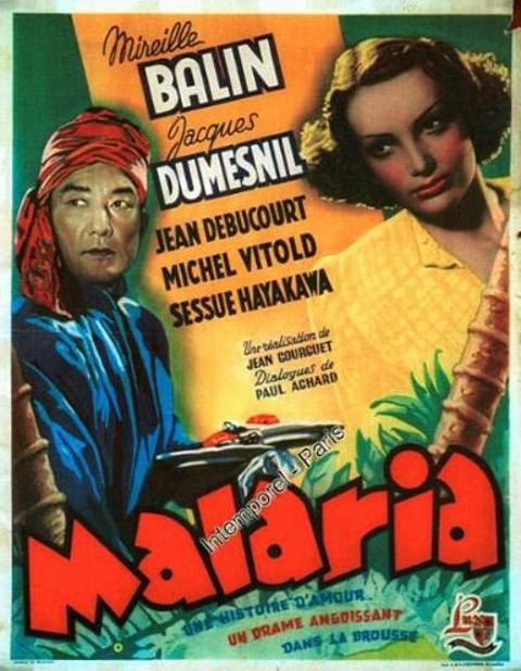 MALARIA ( mireille Balin) 1943 0 Malo Les Bains (59)