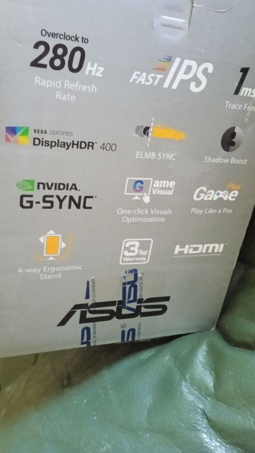 Ecran PC TUF Gaming VG279QM Matériel informatique